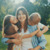 Me and my three kids that I love